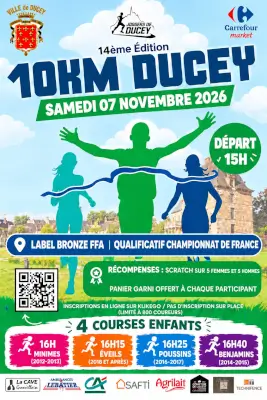 10 km de Ducey — Juilley (50), 7 novembre 2026 · Course à pied