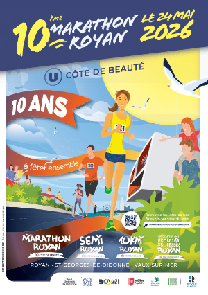 10ème édition du Marathon Royan U Côte de Beauté