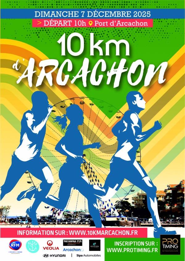 10Km d’Arcachon