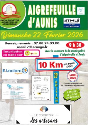 10km de l'athlétisme Aigrefeuillais