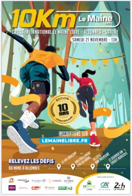 10KM DU MAINE LIBRE — St georges du bois (72), 21 novembre 2026 · Course à pied