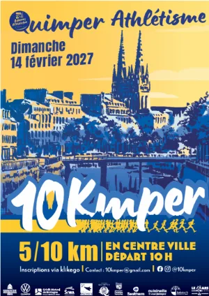 10Kmper — Quimper (29), 14 février 2027 · Course à pied