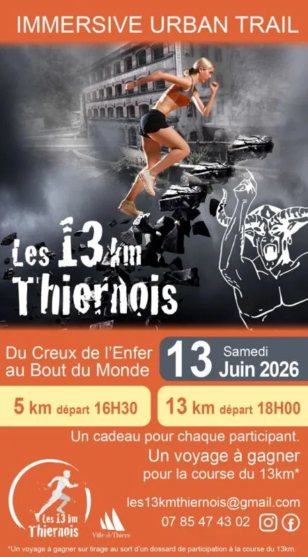 13 Km Thiernois — Dorat (63), 13 juin 2026 · Course à pied