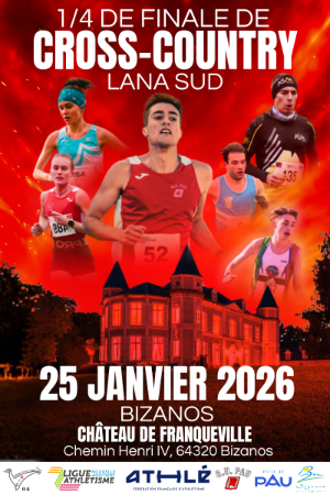 1/4 de finale des Championnats de France de Cross-Country LANA Sud 2026