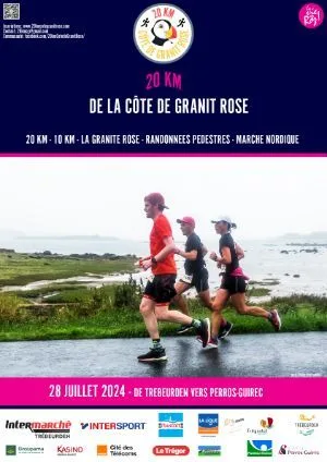 20 km de la Côte de Granit Rose — Perros guirec (22), 26 juillet 2026 · Course à pied