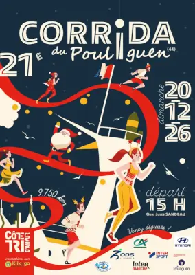 21e Corrida de Noël du Pouliguen — Le pouliguen (44), 20 décembre 2026 · Course à pied