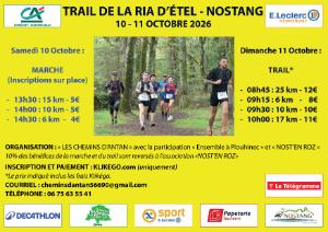 23ème Trail de la Ria d'Etel - Nostang (56) — Landaul (56), 10 octobre 2026 · Trail