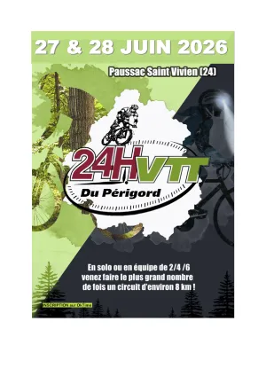 24H VTT DU PERIGORD — Biras (24), 27 juin 2026 · Course à pied