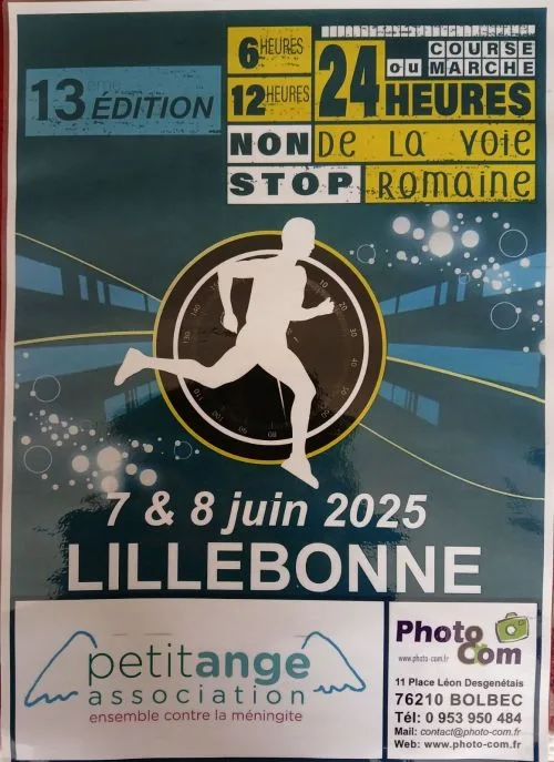 24h00 Non Stop de la Voie Romaine — La frenaye (76), 6 juin 2026 · Course à pied