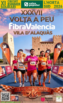 37 VOLTA A PEU FIBRA VALENCIA VILA D'ALAQUÀS — Alaquas (V), 13 de junio de 2026 · Correr
