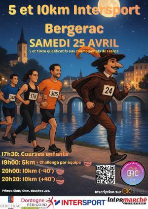 5 et 10km Intersport Bergerac 2026