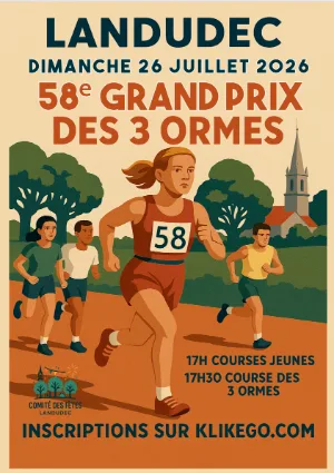 58ème Grand Prix des 3 Ormes — Plogastel st germain (29), 26 juillet 2026 · Course à pied
