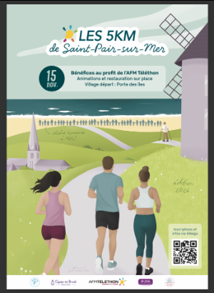 5km Saint-Pair-sur-Mer — St aubin des preaux (50), 15 novembre 2026 · Course à pied