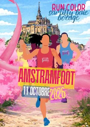6ème Run Color Amstramfoot — Dragey ronthon (50), 11 octobre 2026 · Course à pied