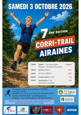 7eme Corri-Trail Airaines — Allery (80), 3 octobre 2026 · Trail