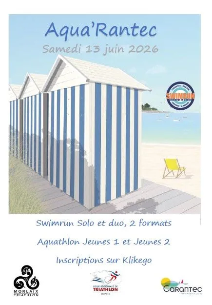 Aqua'Rantec — Carantec (29), 13 juin 2026 · Course à pied