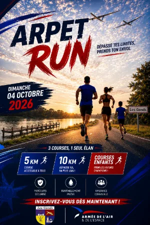 Arpèt'Run 2026 — La chapelle des pots (17), 4 octobre 2026 · Course à pied