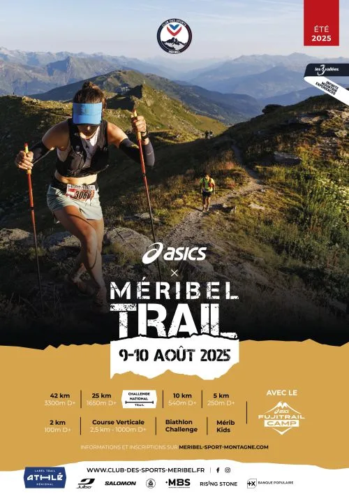 Asics Méribel Trail — Les allues (73), 7 août 2026 · Trail