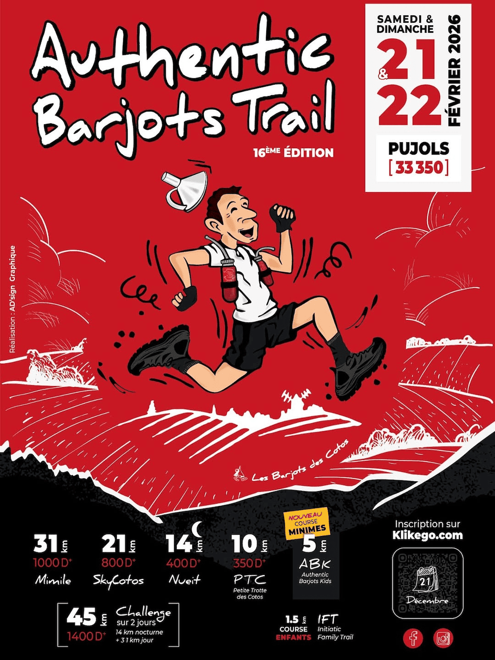 Authentic Barjots Trail 2026
