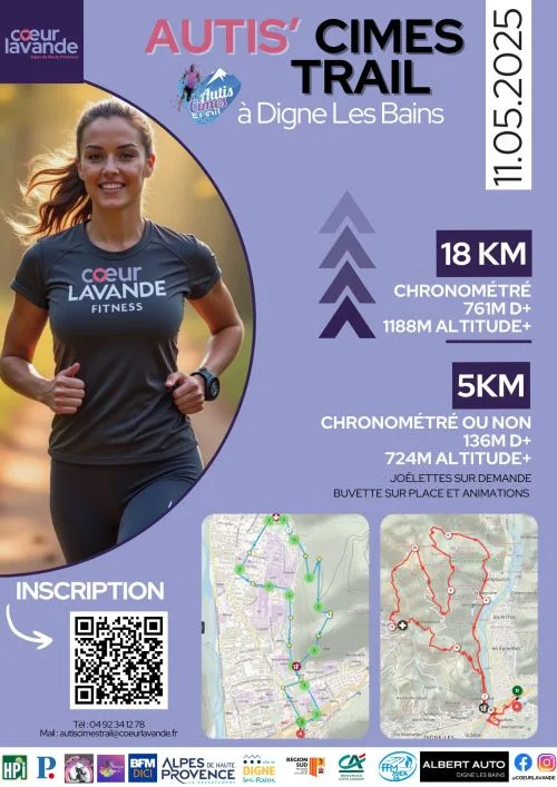 Autis'Cimes Trail — La robine sur galabre (04), 7 juin 2026 · Trail