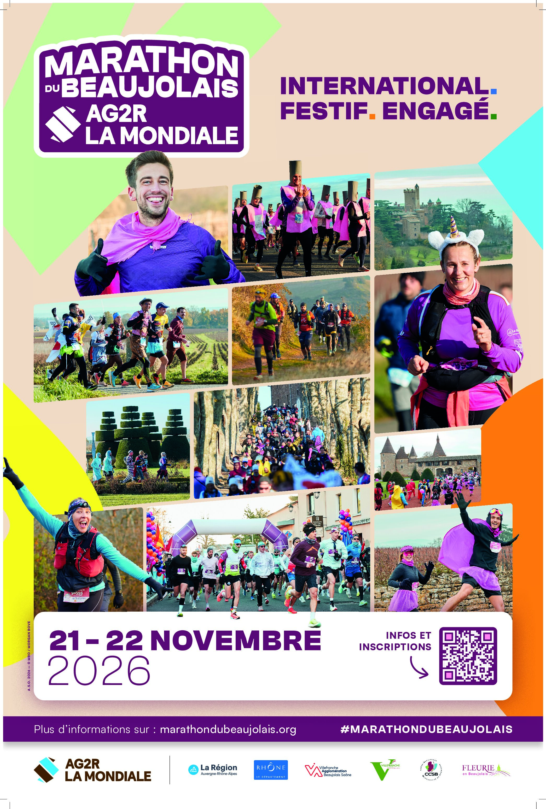 Bacchus Trails Du Marathon International Du Beaujolais — Porte des pierres dorees (69), 22 novembre 2026 · Trail