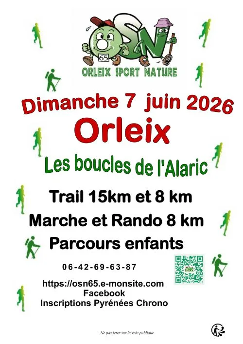 Boucles de l'Alaric — Chis (65), 7 juin 2026 · Trail