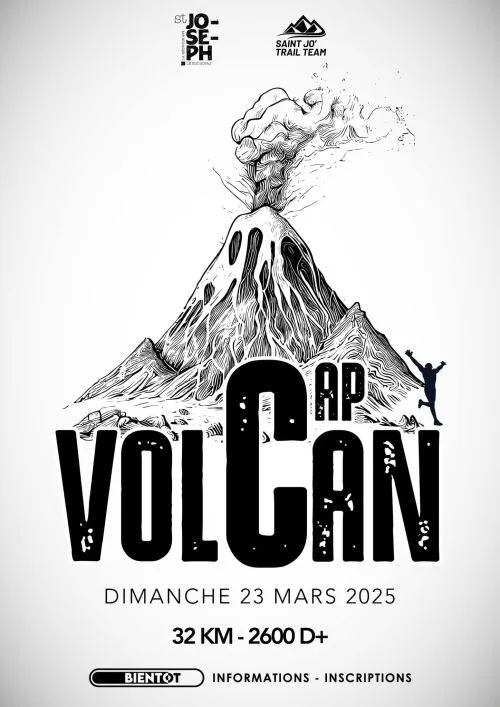 Cap Volcan — St joseph (974), 7 juin 2026 · Trail