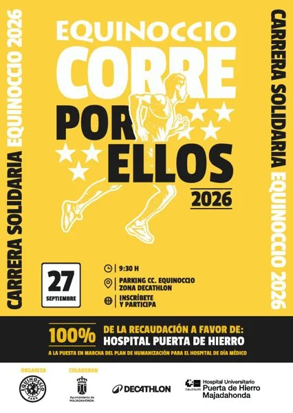 Carrera Solidaria Equinoccio 2026 — Majadahonda (M), 27 de septiembre de 2026 · Correr