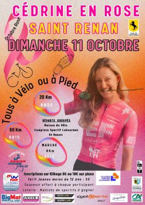 CEDRINE EN ROSE — Milizac guipronvel (29), 11 octobre 2026 · Marche