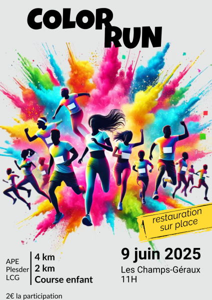 Color Run Les Champs-Geraux 2025