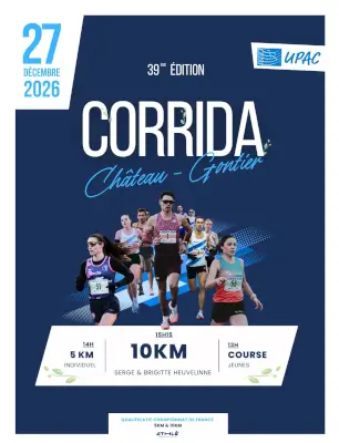 Corrida Château Gontier — Chatelain (53), 27 décembre 2026 · Course à pied