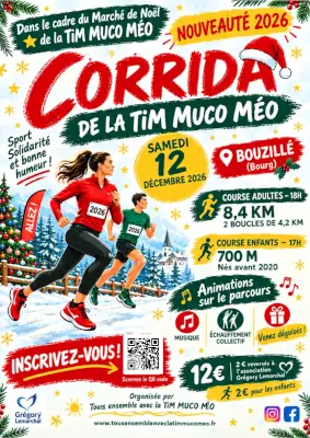 Corrida de la Tim Muco Méo — Oree d anjou (49), 12 décembre 2026 · Course à pied