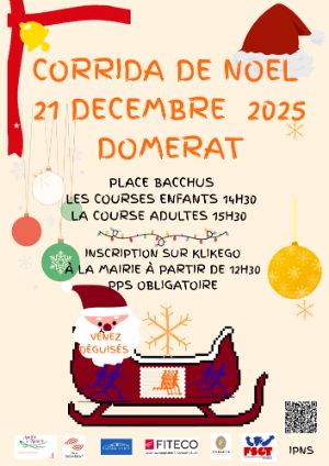 CORRIDA DE NOËL DOMERAT (ALLIER)