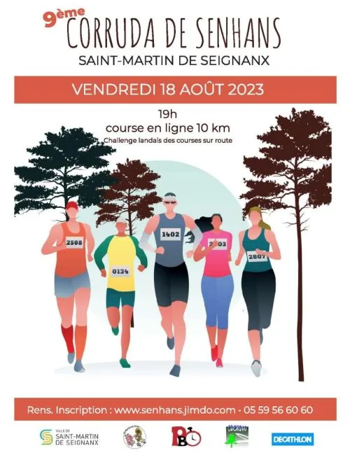 Corruda de Senhans — St laurent de gosse (40), 21 août 2026 · Course à pied