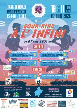 Cour-Rire à l’Infini — Dinge (35), 10 octobre 2026 · Trail