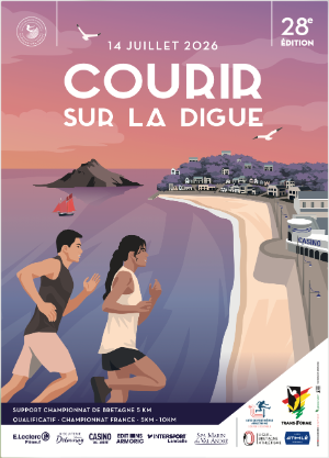 Courir sur la Digue