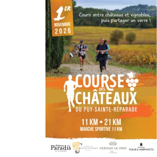Course des Châteaux du Puy Sainte Réparade — St esteve janson (13), 1 novembre 2026 · Course à pied