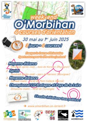 Course d’orientation O’Morbihan – Forêt de Pont Calleck