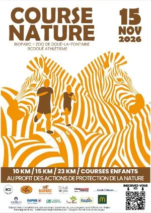 Course nature du Bioparc 2026 — Doue en anjou (49), 15 novembre 2026 · Course à pied