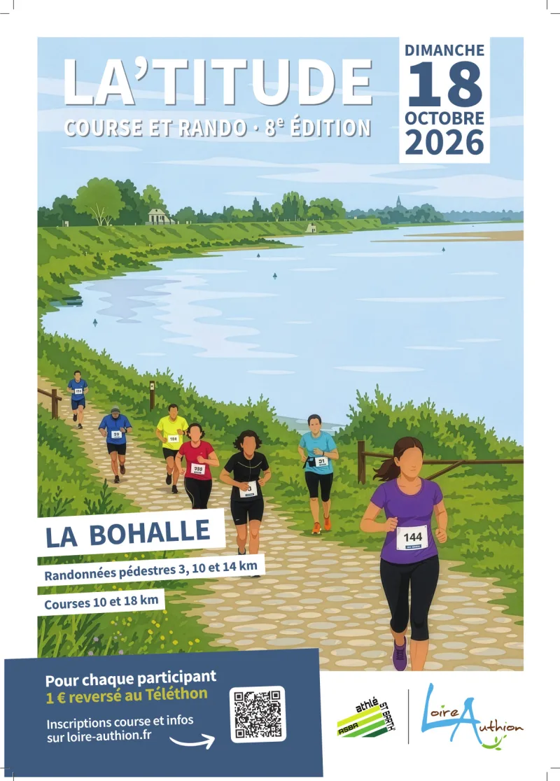 Course Nature Loire Authion La'titude — Sarrigne (49), 18 octobre 2026 · Trail