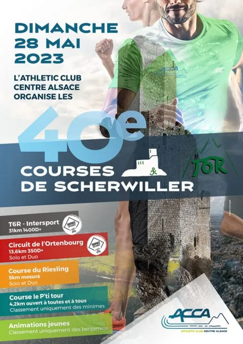 Courses de Scherwiller — Andlau (67), 12 juin 2026 · Trail