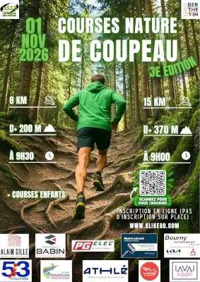 Courses Nature de Coupeau — Ahuille (53), 1 novembre 2026 · Trail