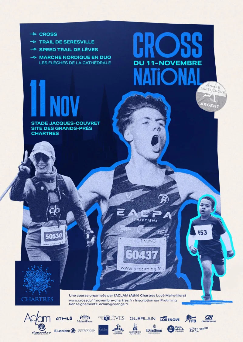 Cross national du 11 novembre — Chartres (28), 11 novembre 2026 · Course à pied