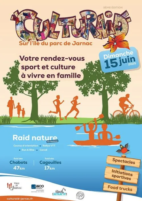 Cultu'Raid — Nercillac (16), 14 juin 2026 · Course à pied