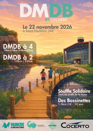 Des Marais Et Des Bosses — St herblain (44), 22 novembre 2026 · Course à pied