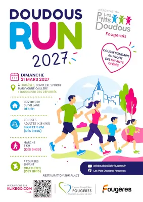 Doudous Run - Fougères — Fougeres (35), 21 mars 2027 · Course à pied