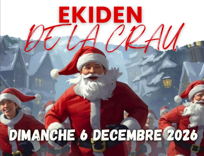 EKIDEN DE LA CRAU — St martin de crau (13), 6 décembre 2026 · Course à pied