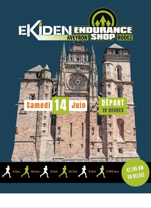 Ekiden de Rodez Aveyron — Druelle balsac (12), 13 juin 2026 · Course à pied