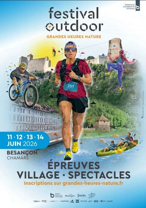 Ekiden Grandes Heures Natures — Besancon (25), 12 juin 2026 · Trail