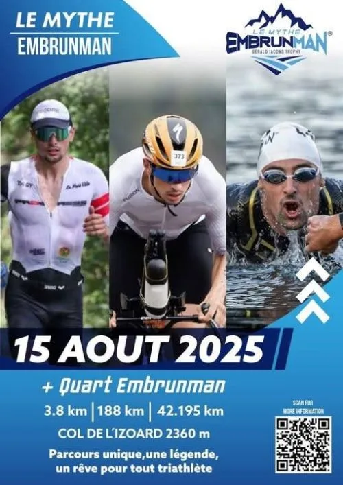 Embrunman — Embrun (05), 15 août 2026 · Course à pied